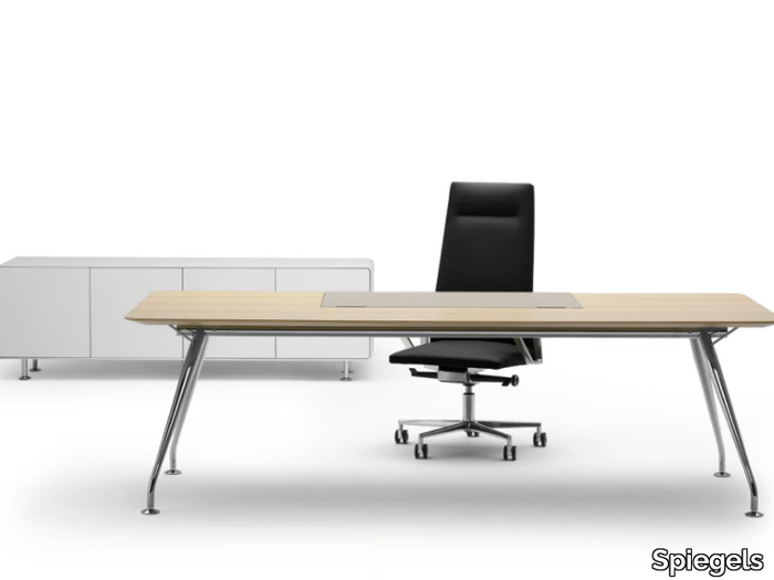 .SUN - Rectangular wooden executive desk _ Spiegels