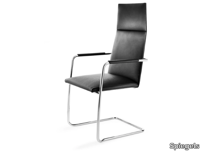 .LEPTOS L4002 - Cantilever reception chair high-back _ Spiegels