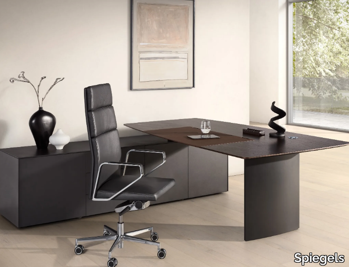 .TIME AIR - Height-adjustable executive desk _ Spiegels