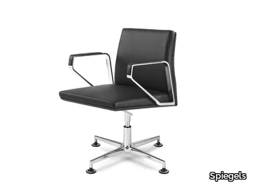 .PILOT P2201 - Swivel office chair with armrests with 4-Spoke base _ Spiegels