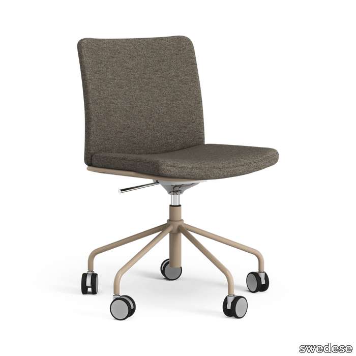 Stella conference chair, without armrests, adjustable height