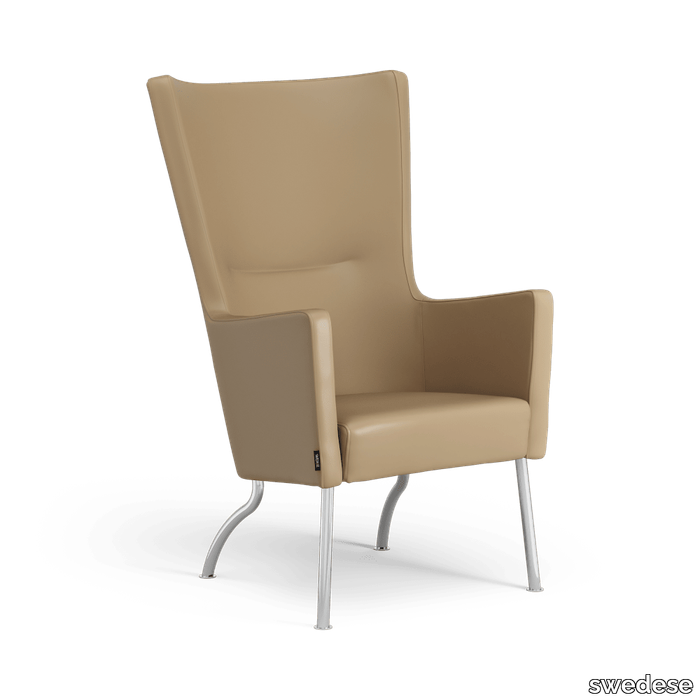 Solino easy chair high back upholstered frame