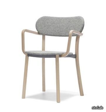 Hundranian Armchair | Upholstered Seat & Back | Oak