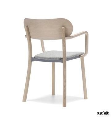 Hundranian Armchair | Upholstered Seat | Oak