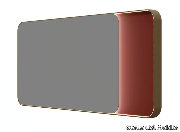 PR.364 - Framed wooden mirror _ Stella del Mobile