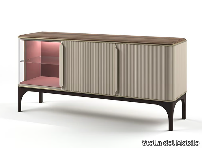 PR.522 - Wooden sideboard with doors _ Stella del Mobile