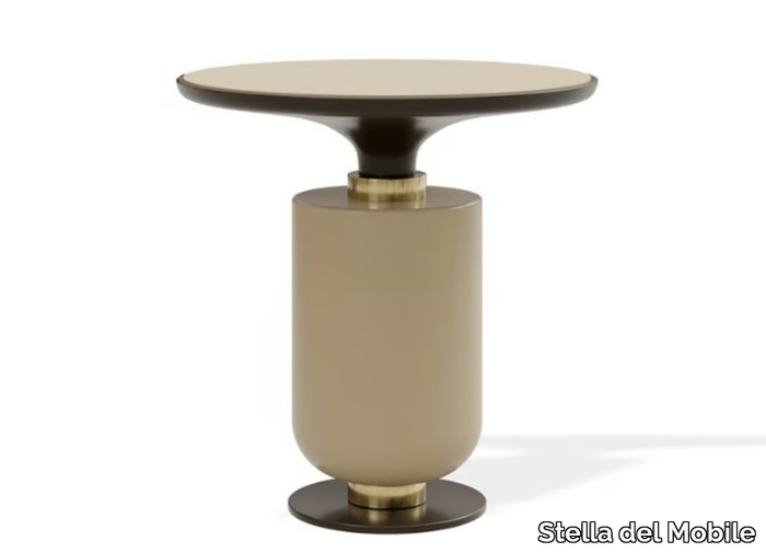 PR.301 - Round wooden coffee table _ Stella del Mobile