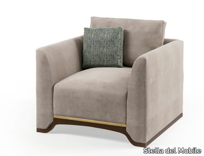 PR.700 - Fabric armchair with armrests _ Stella del Mobile