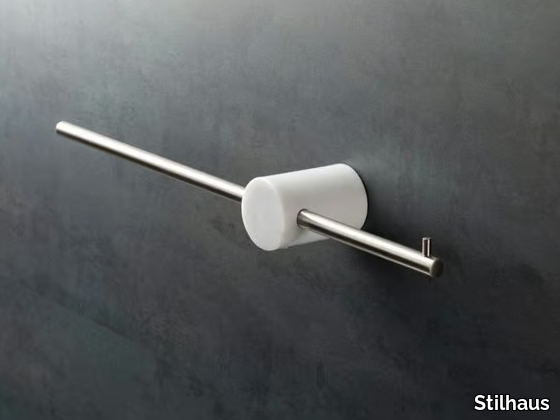 EQUILIBRIUM EQM 06/11 DX - Brass and marble towel rail _ Stilhaus