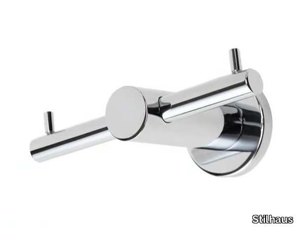 EQUILIBRIUM EQO 13 - Double brass robe hook _ Stilhaus