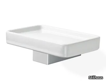 GEA - Wall-mounted ceramic soap dish _ Stilhaus