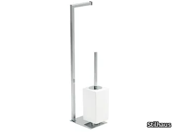 URANIA U20 - Toilet roll holder / toilet brush _ Stilhaus