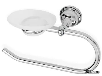 ELITE - Chromed brass soap dish / towel rack _ Stilhaus