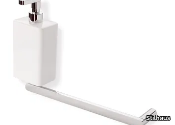 LIVING - Bathroom soap dispenser / towel rack _ Stilhaus