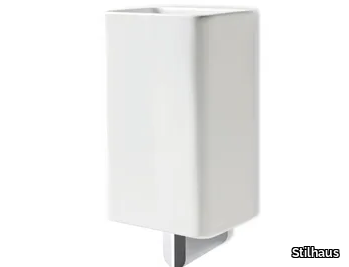 LIVING - Wall-mounted ceramic toothbrush holder _ Stilhaus