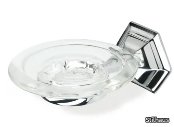 MARTE - Wall-mounted glass soap dish _ Stilhaus