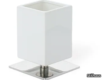 URANIA - Countertop ceramic toothbrush holder _ Stilhaus