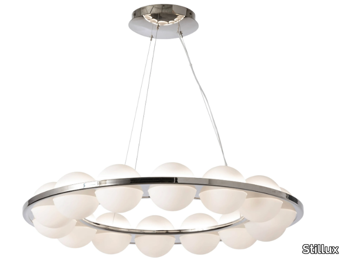 LIMELIGHT 21403 - LED metal and glass pendant lamp _ Stillux