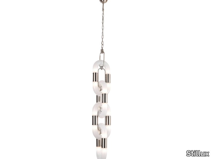 LIGHTING LAB 21003/C4 - LED blown glass pendant lamp _ Stillux