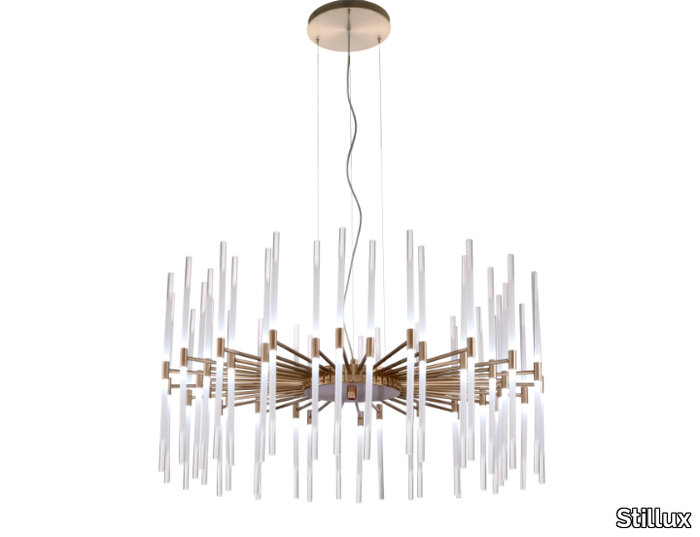 THE LINE 21503 - LED metal chandelier _ Stillux