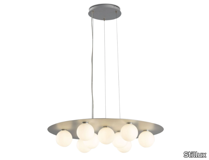 BALLOONS 21619 - LED metal and glass pendant lamp _ Stillux