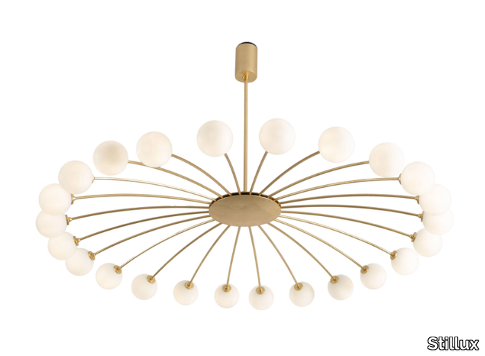 BALLOONS 21600 - LED metal and glass pendant lamp _ Stillux