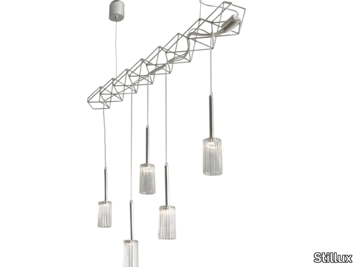 FLOW 21670 - LED metal pendant lamp _ Stillux