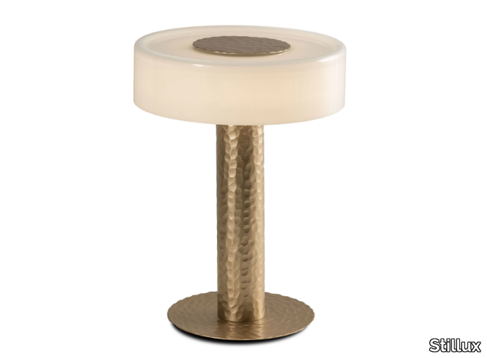 ROCK 21635 - LED metal and glass table lamp _ Stillux