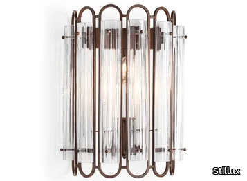 NEW DIRECTIONS 20817 - Metal and blown glass wall light _ Stillux