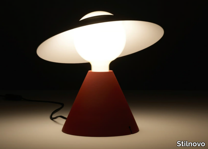 FANTE - LED table lamp in EPDM and aluminum _ Stilnovo