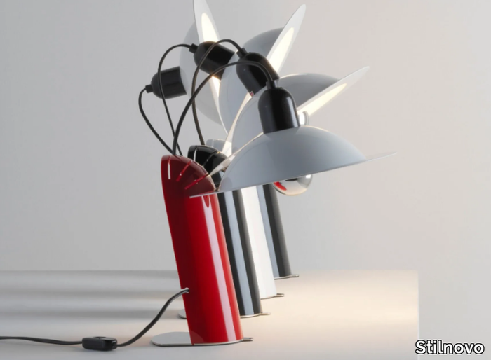 LAMPIATTA - Adjustable ABS table lamp _ Stilnovo