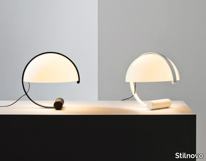 META - LED metal table lamp _ Stilnovo