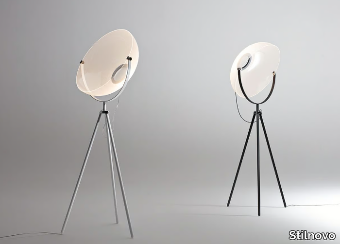 DEMÌ MOON - LED PMMA floor lamp _ Stilnovo