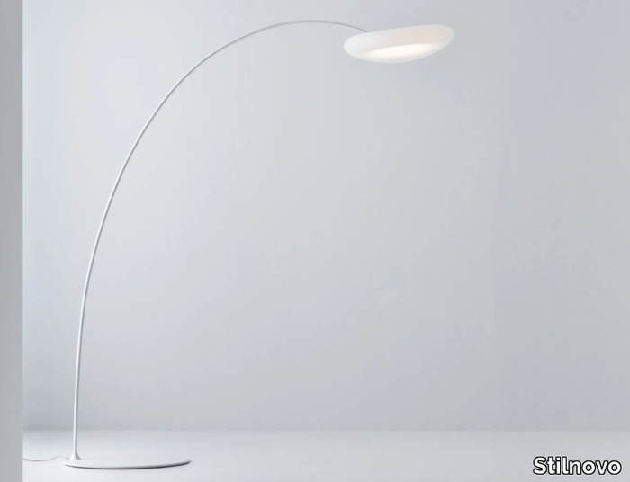 MR MAGOO - LED floor lamp in polyethylene and metal _ Stilnovo