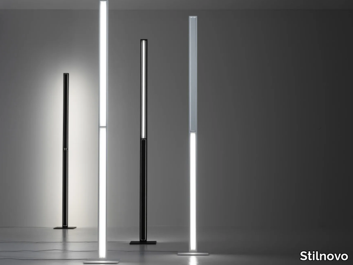 TABLET - LED adjustable aluminium floor lamp _ Stilnovo