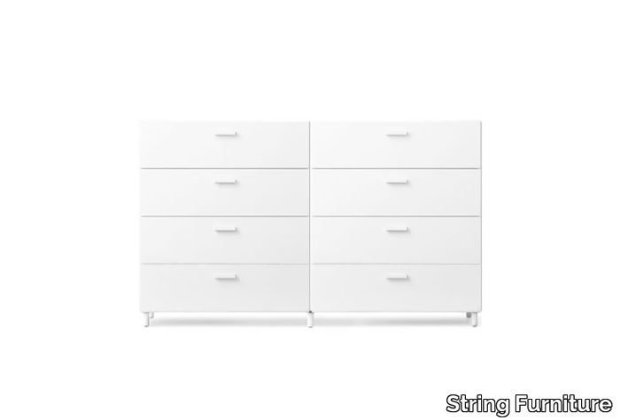 RELIEF - Sectional MDF chest of drawers _ String Furniture