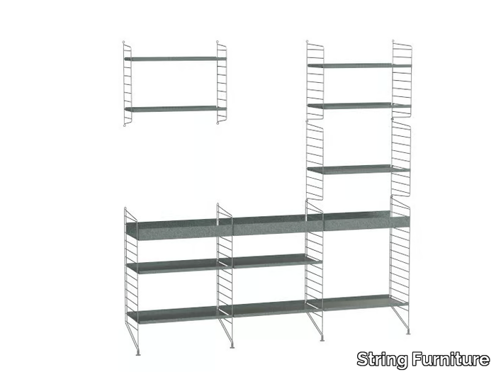 OUTDOOR H - Galvanized steel garden cabinet _ String Furniture