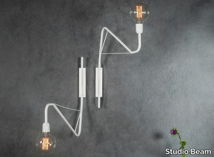 GRASSHOPPER - Metal wall lamp _ Studio Beam