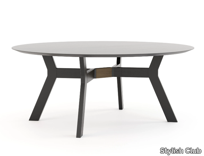 TORO - Round wooden dining table _ Stylish Club