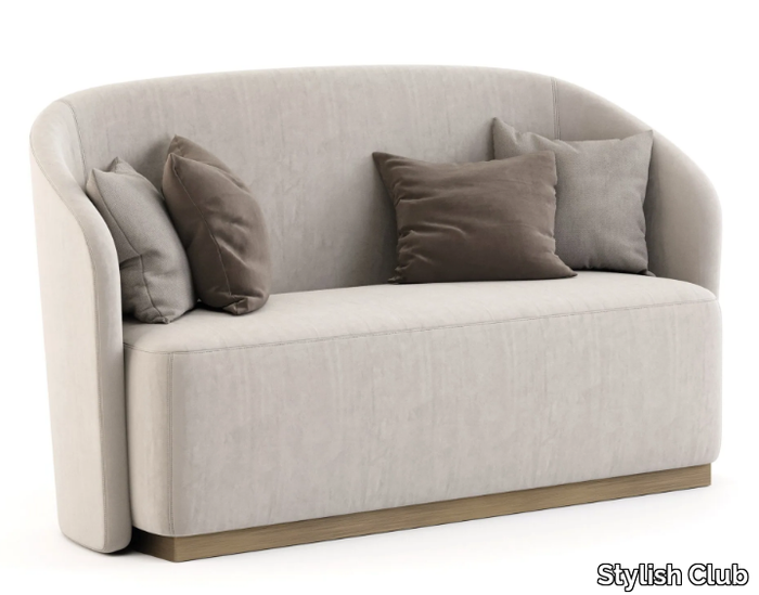 FORTUNE - Fabric small sofa _ Stylish Club