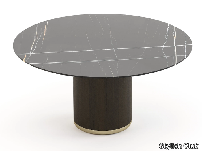 HER II - Oval oak living room table _ Stylish Club