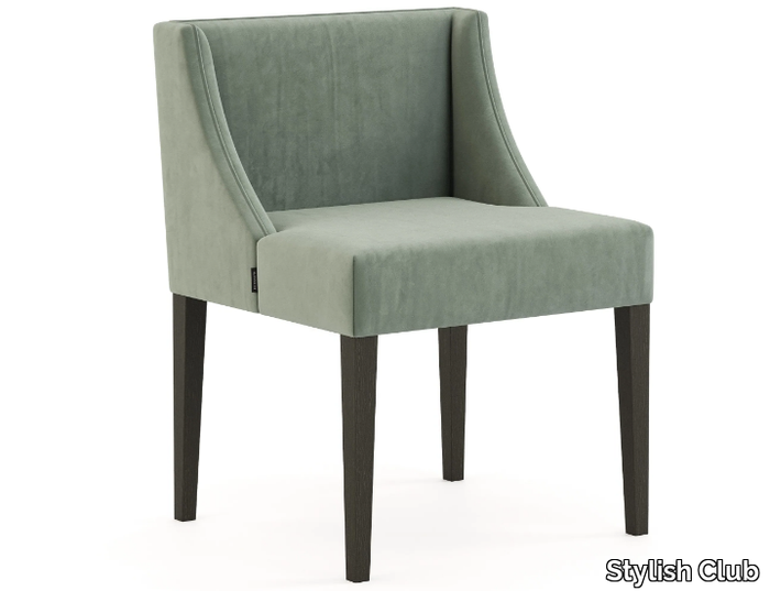 MANHATTAN - Upholstered velvet chair _ Stylish Club