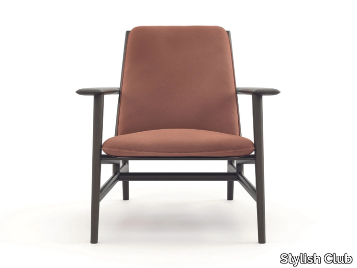 RIPA - Fabric easy chair with armrests _ Stylish Club