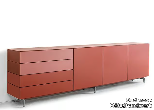 CUBO 120 - Wooden sideboard with drawers _ Sudbrock Möbelhandwerk