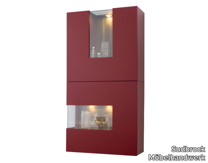 DOMINO 642 - Wall-mounted display cabinet _ Sudbrock Möbelhandwerk