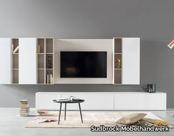 CUBO 97 - Wall-mounted TV wall system _ Sudbrock Möbelhandwerk