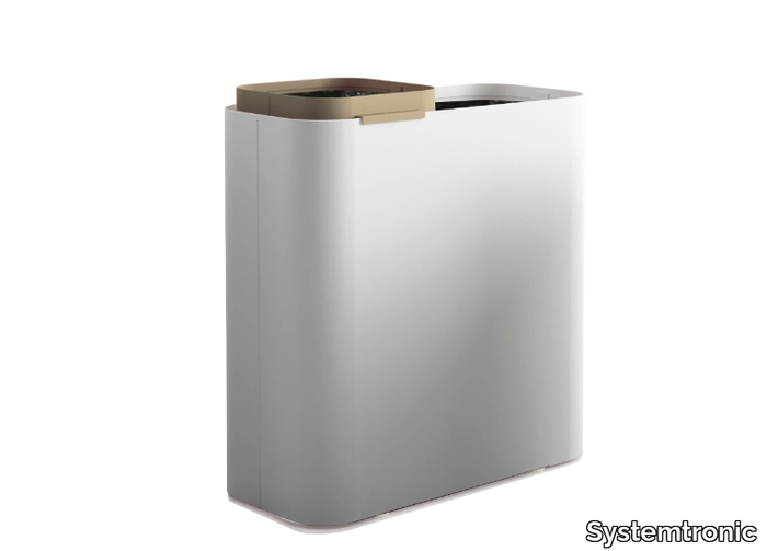 DROPOR - Steel waste paper bin _ Systemtronic