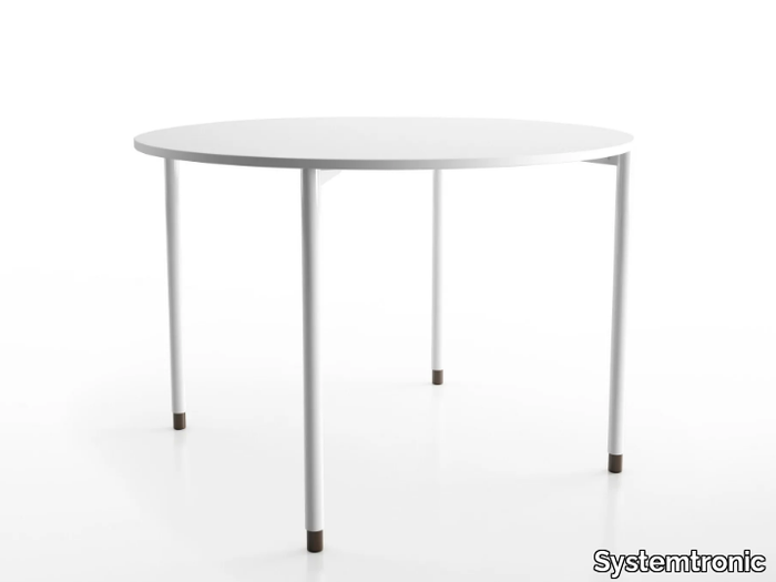 FOORK - Round HPL dining table _ Systemtronic