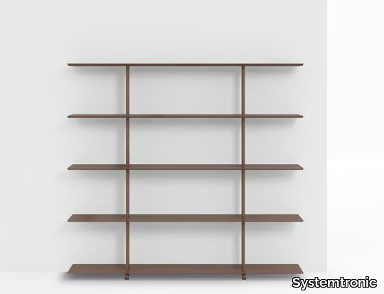 WING 1600 WALL - Open extruded aluminium office shelving _ Systemtronic