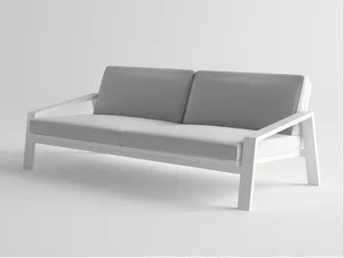 PULVIS - Aluminium sofa _ 10Deka